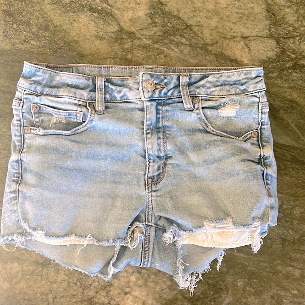 American Eagle next level stretch X denim short Size 6